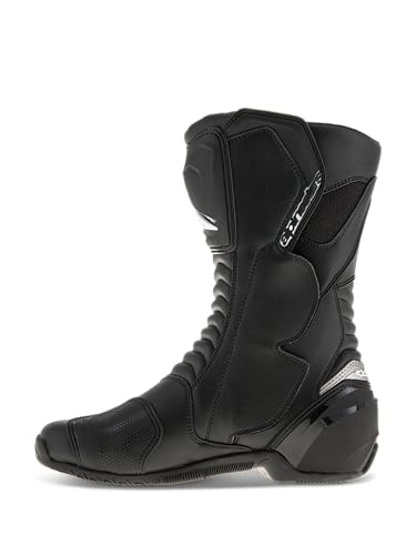 Alpinestars SMX S Boots (42) (BLACK/BLACK) : Amazon.in: Car